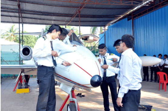 Indira Institute of Aircraft Engineering Aircraft Facility Practicals in Campus photo 10